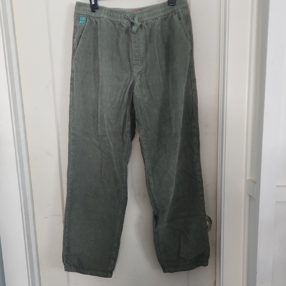 Men's Green Corduroy Pants